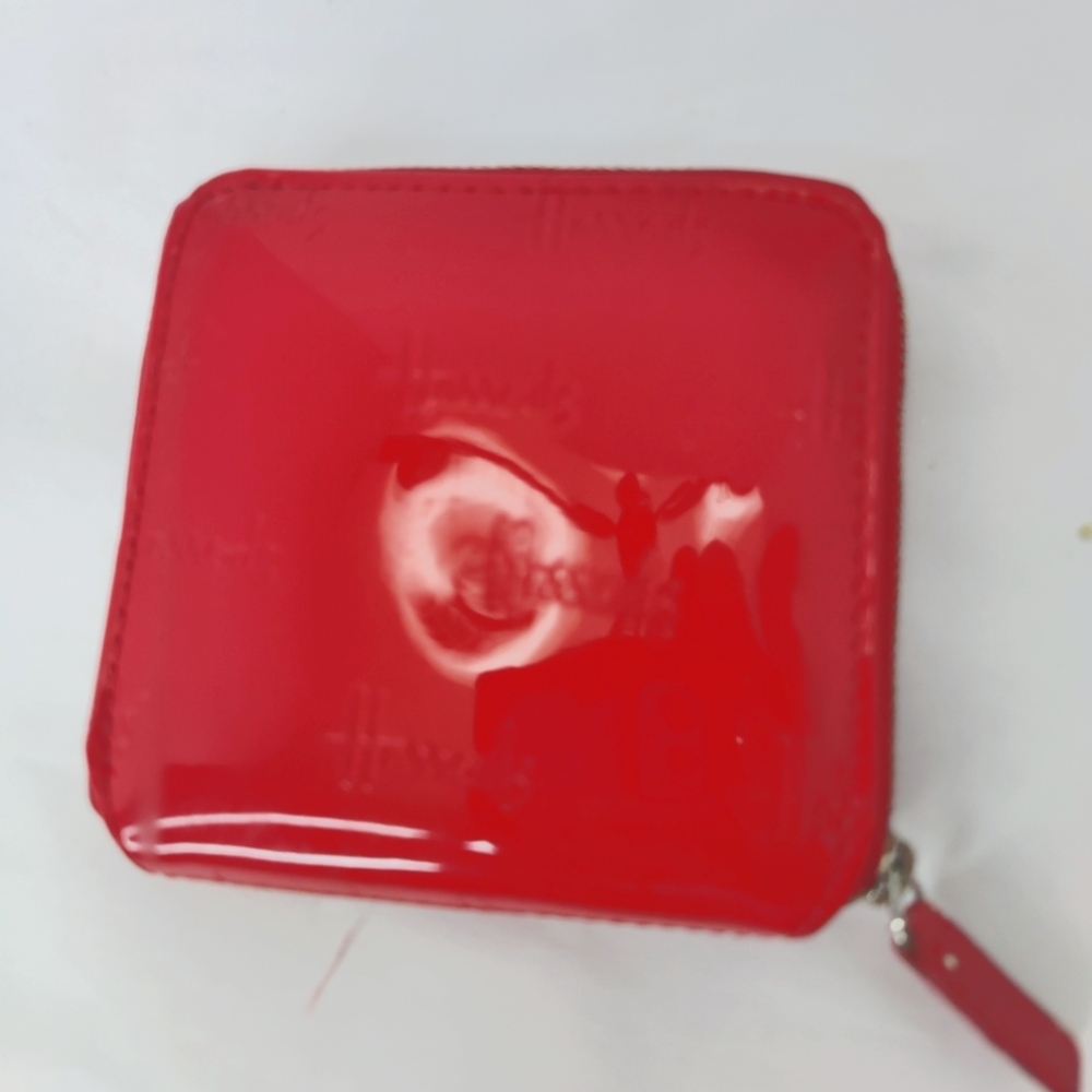 Square Red Wallett